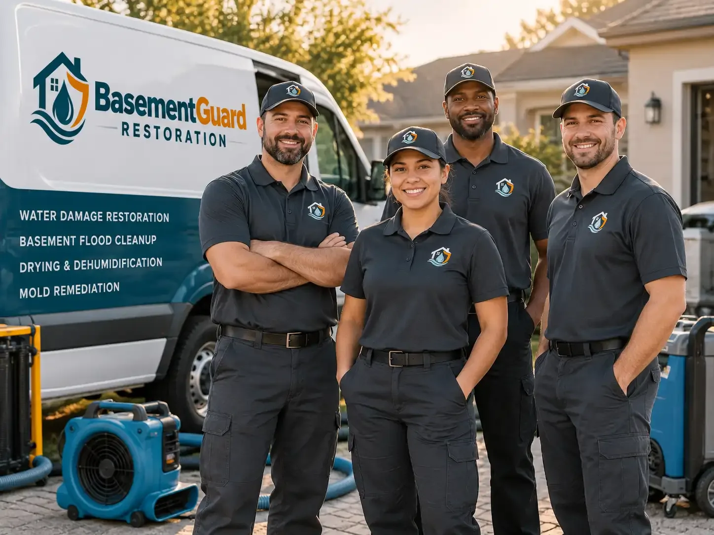 Basement Water Damage Restoration company in Mcdonald, KS